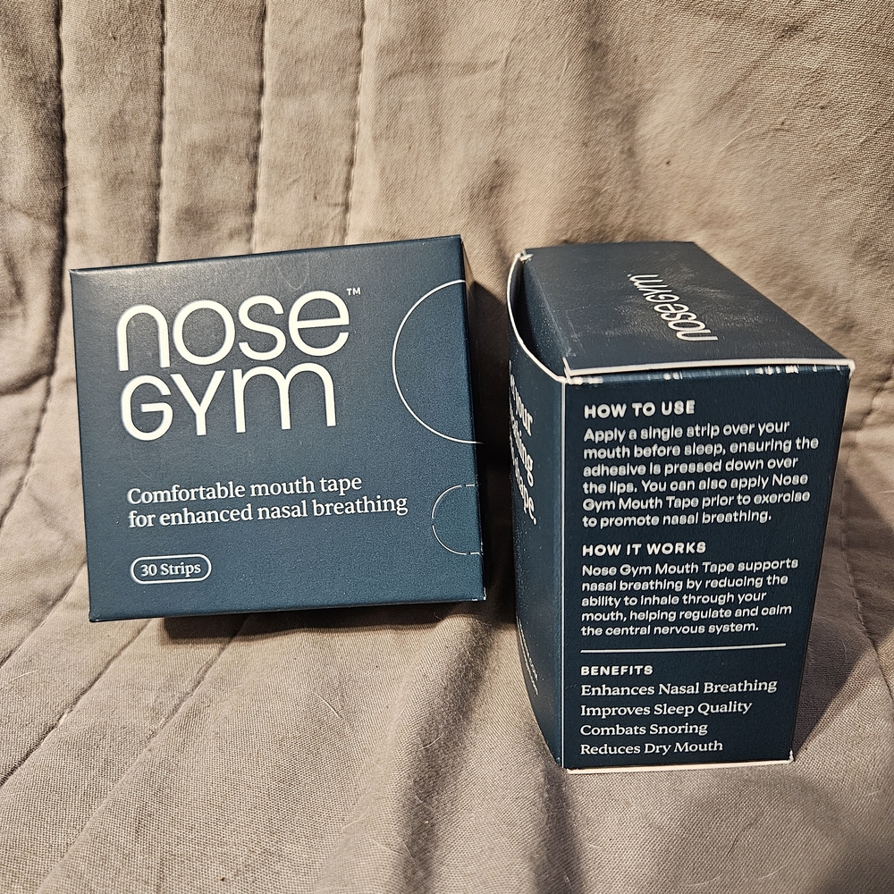 Blue Mouth Tape for Nasal Breathing